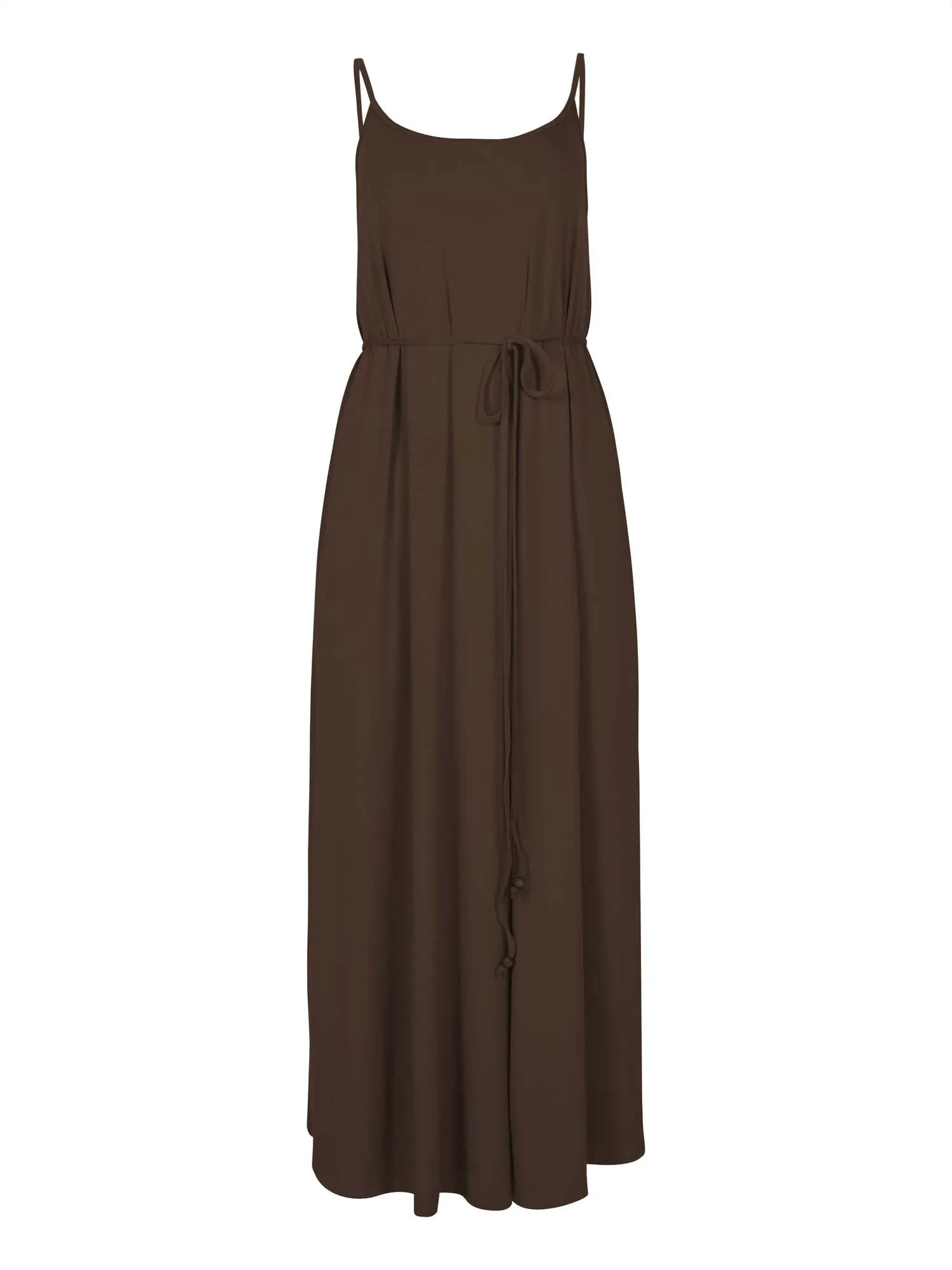 Bamboo Swing Maxi Dress - Cocoa