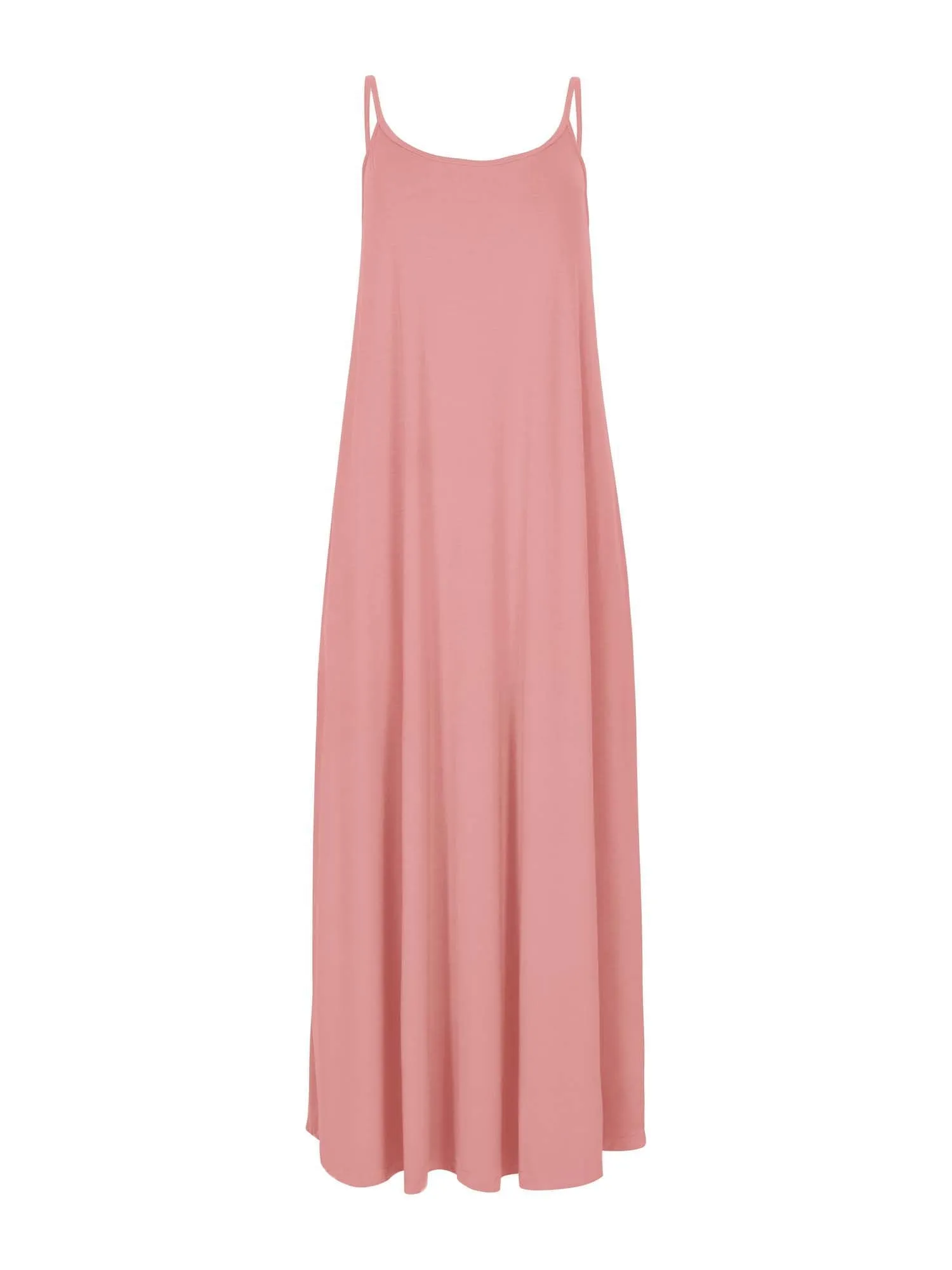 Bamboo Swing Maxi Dress - Pink Clay
