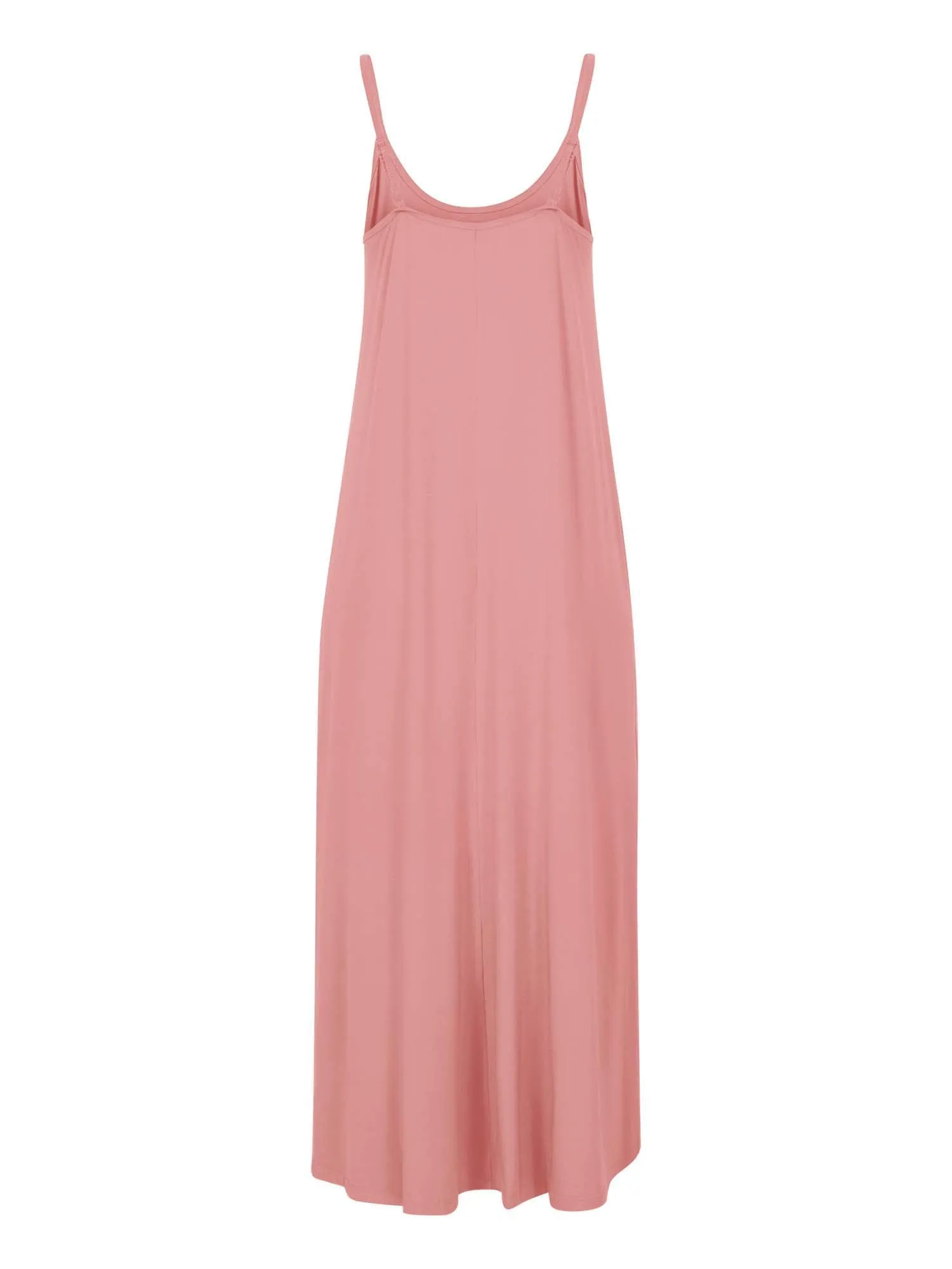 Bamboo Swing Maxi Dress - Pink Clay