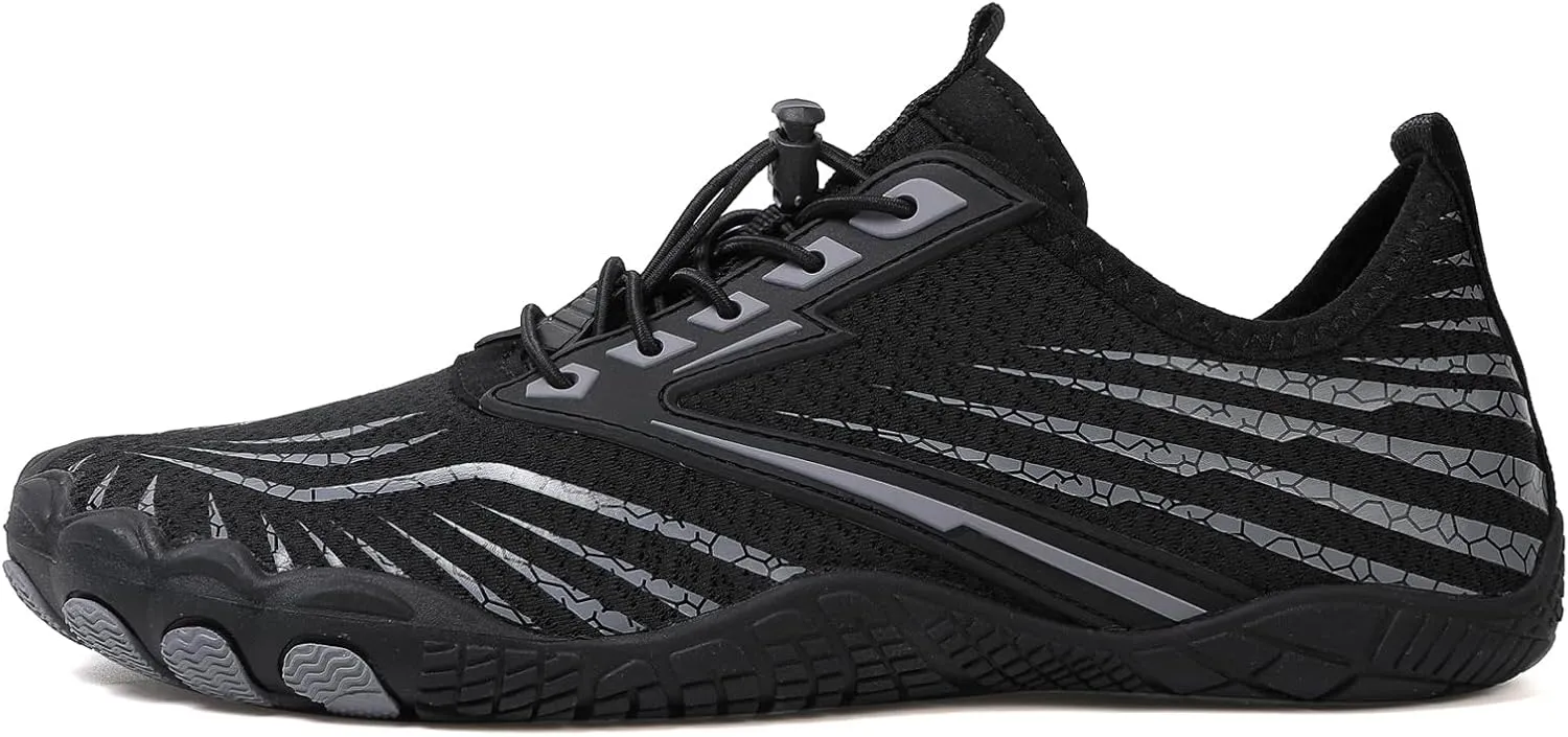 Barefoot Shoes Women Men, Unisex Waterproof Non Slip Hiking Shoes, Wide Toe Walking Hike Barefoot Footwear Shoes