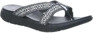 BEARPAW Women's Juniper Black Size 5 | Women's Flip Flop Sandal | Women's Shoe | Comfortable & Lightweight