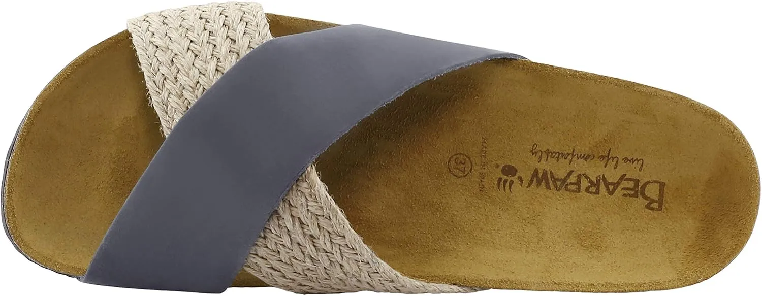 BEARPAW Women's Valentina Multiple Colors | Women's Slide Sandal | Women's Shoe | Comfortable & Lightweight