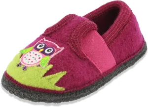 Beck Girls Owl Slippers