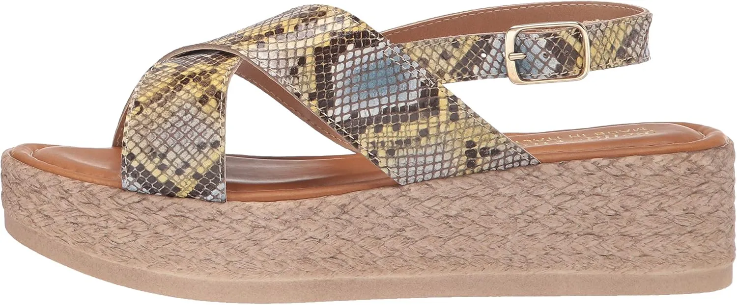 Bella Vita Women's Platform Sandal Slide