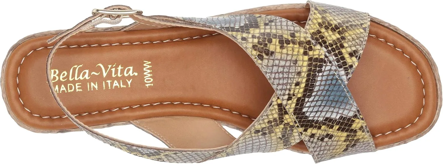 Bella Vita Women's Platform Sandal Slide