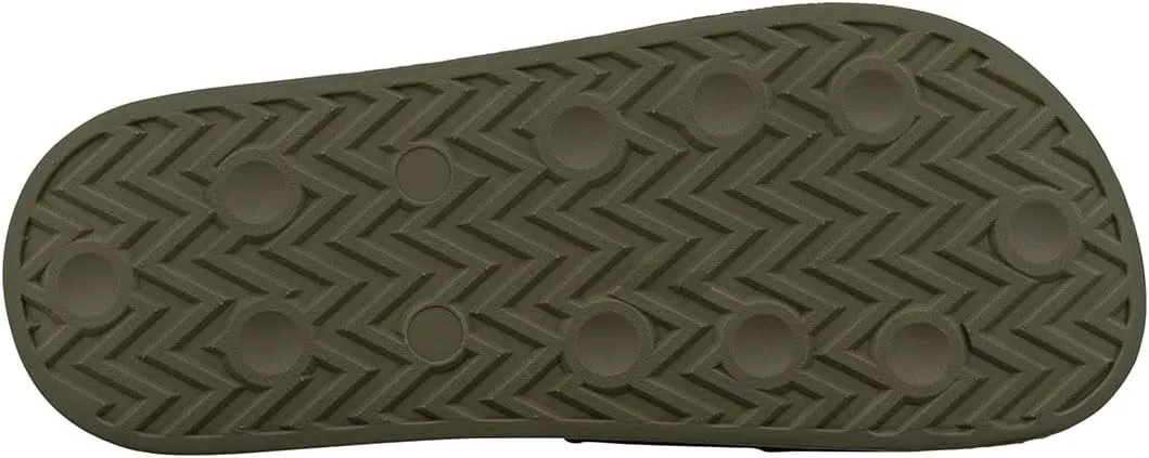 Ben Sherman Mens Waterford Logo Slide Casual Sandals Casual - Green