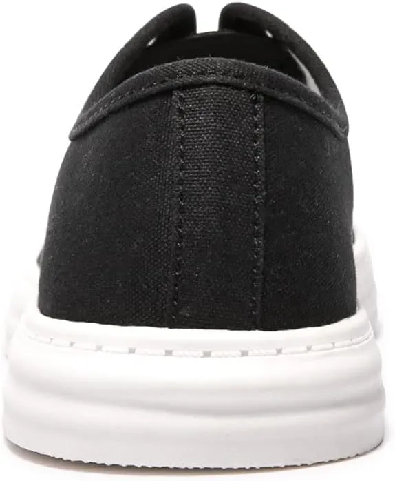 BENEKER Women's Canvas Sneaker Slip on Casual Shoes Low Top Fashion Sneakers Comfortable Walking Shoes