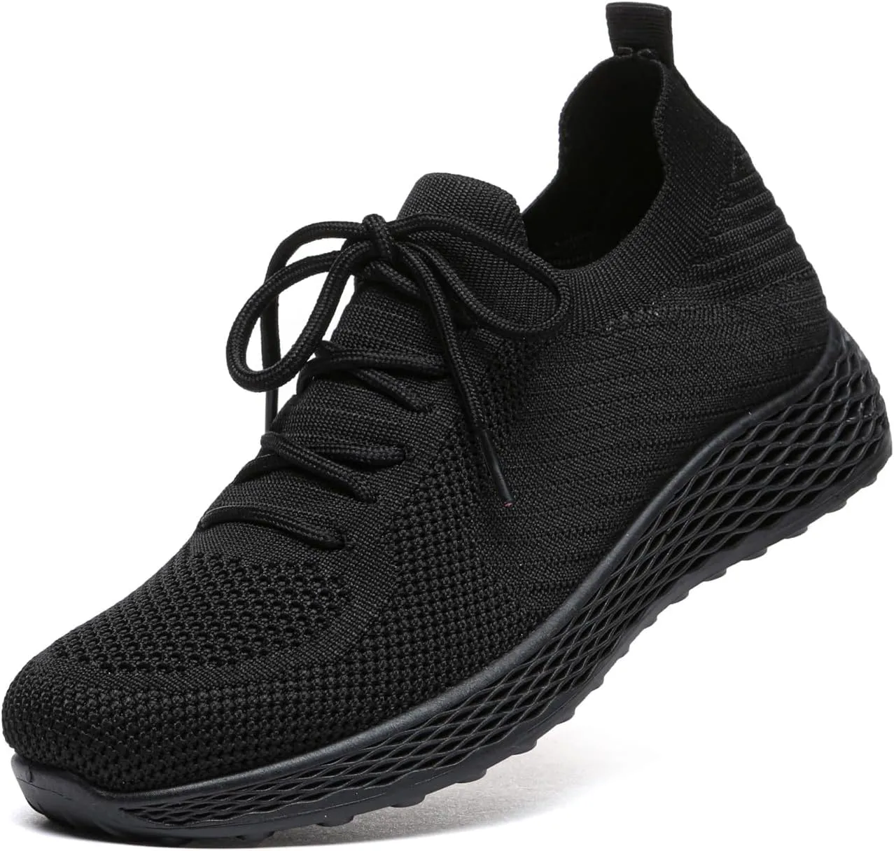 Bernal Womens Walking Tennis Shoes Casual Non Slip Gym Workout Shoes Breathable Mesh Working Sneakers