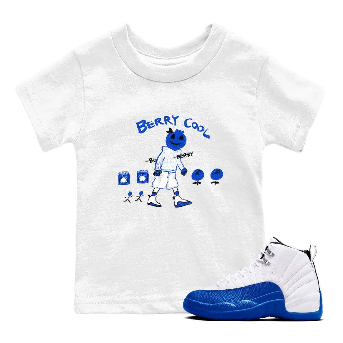 Berry SNRT 12 Spring deal Tees Sneaker Kids - Blueberry Adjustable Air Cool Jordan