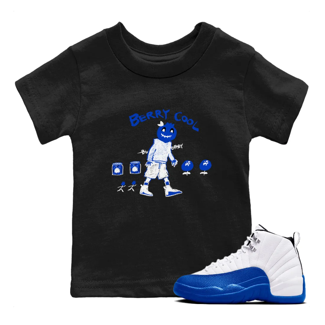 Berry SNRT 12 Spring deal Tees Sneaker Kids - Blueberry Adjustable Air Cool Jordan