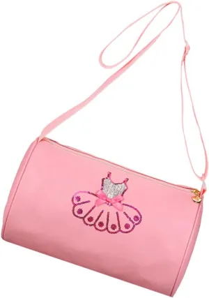 BESTYASH Dance Bag for Girls Ballet Shoulder Bag Large Capacity Zipper Design Boys and Girls Dance Recital