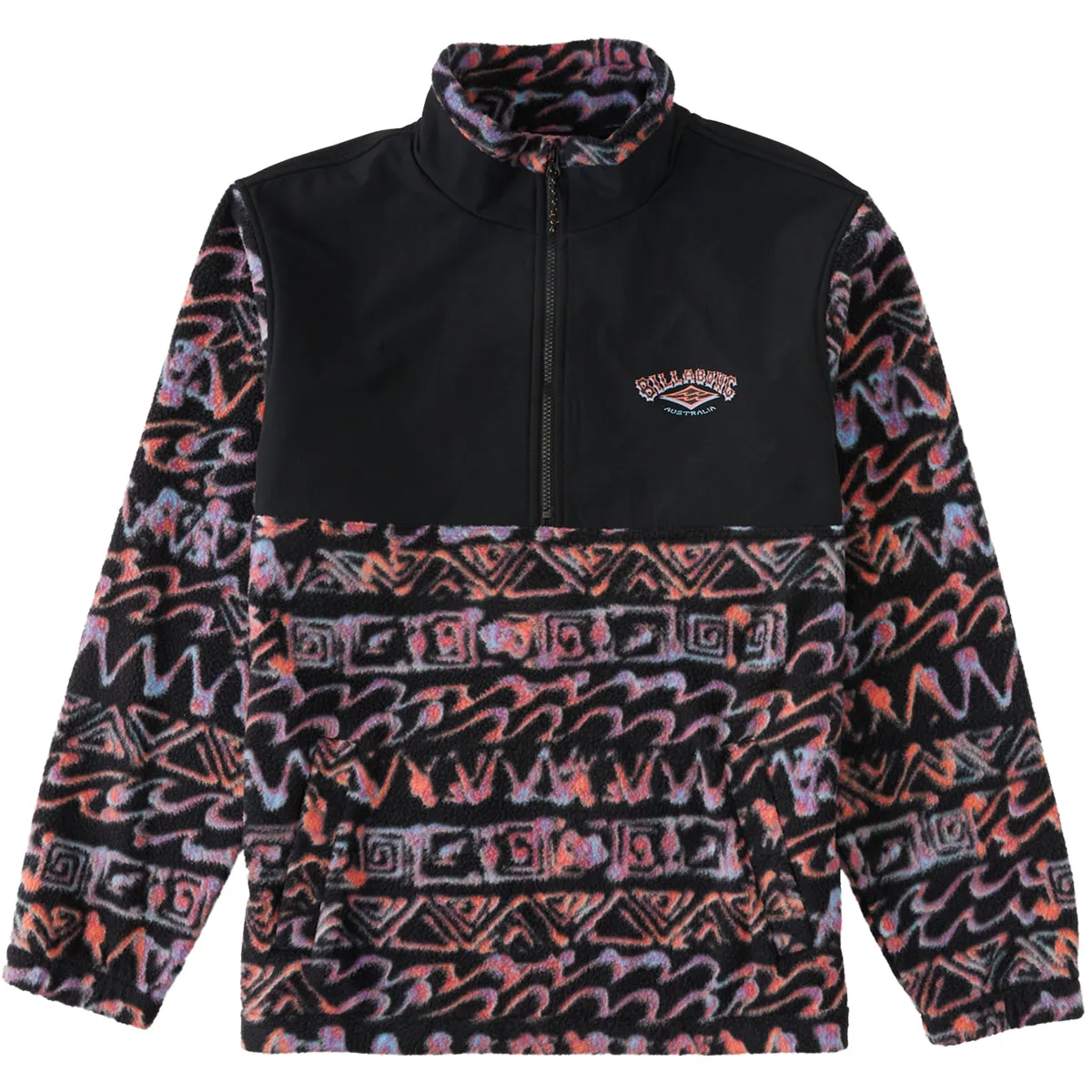 Billabong Boundary Re-Issue Half-Zip Mock-Neck Sweatshirt