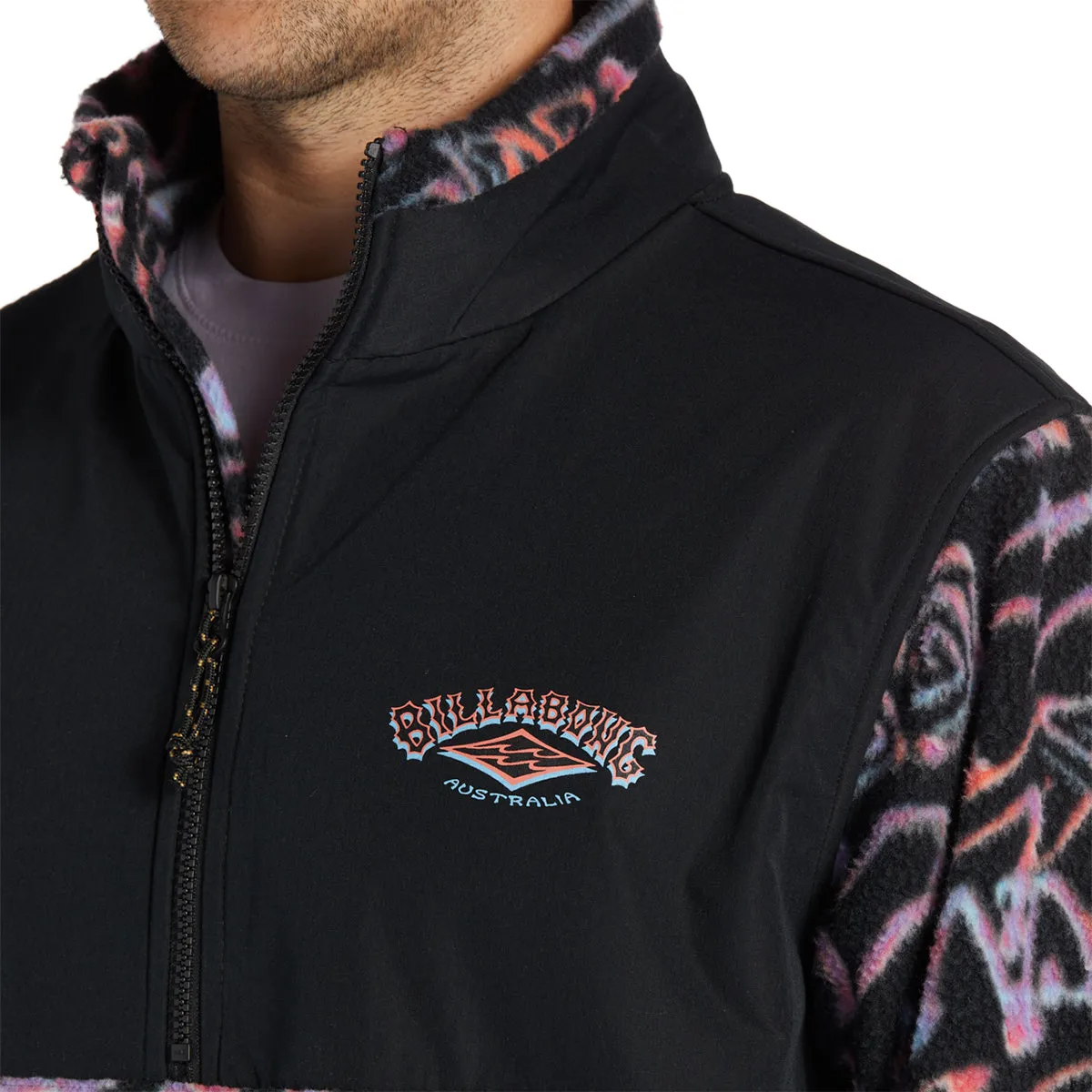 Billabong Boundary Re-Issue Half-Zip Mock-Neck Sweatshirt