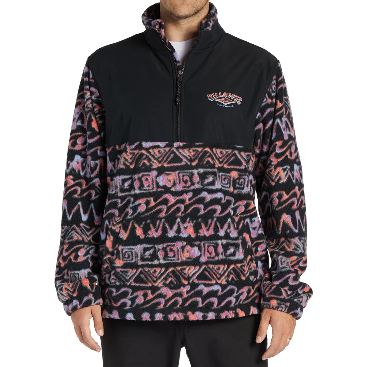 Billabong Boundary Re-Issue Half-Zip Mock-Neck Sweatshirt