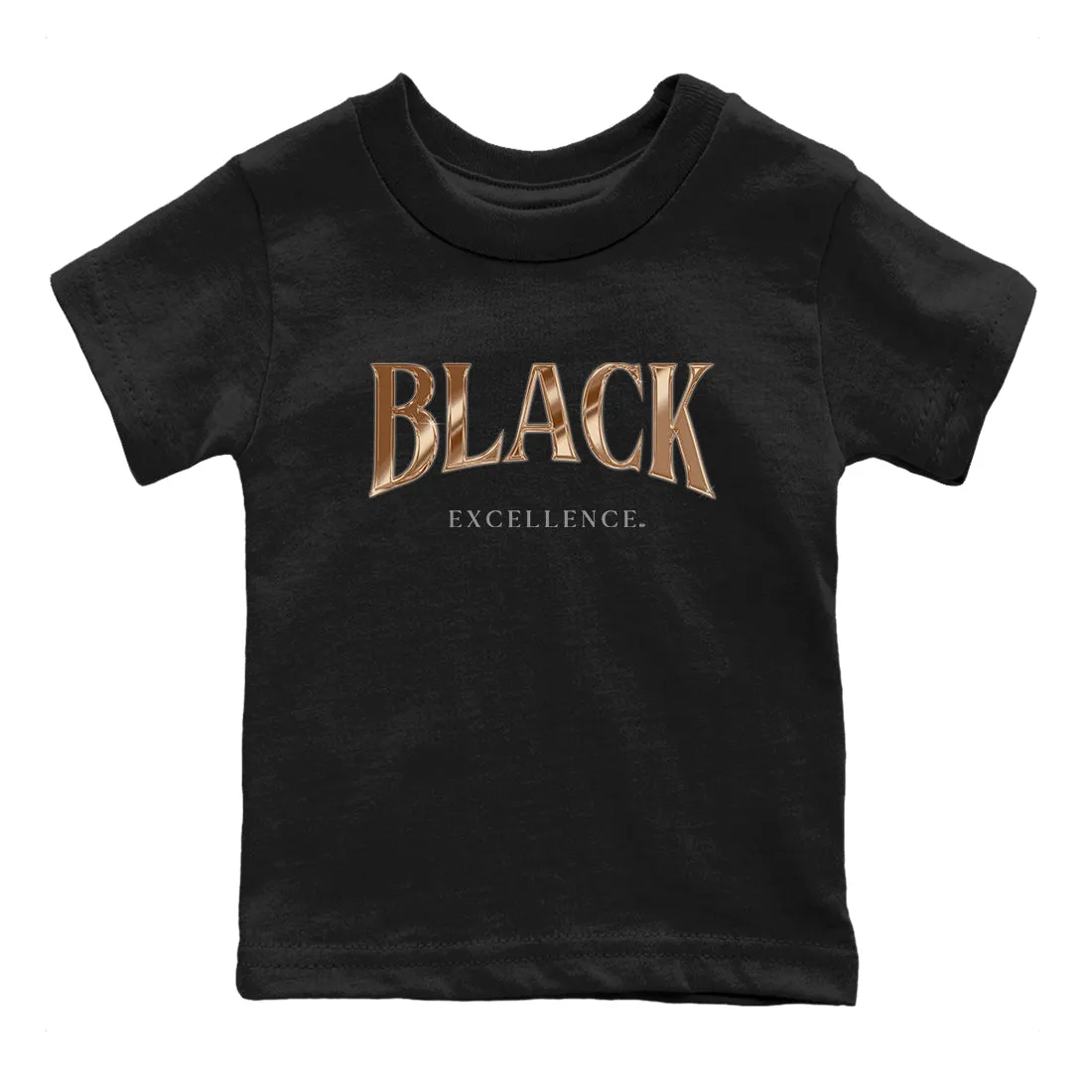 Black One Tees Air Sneaker Metallic Cutting-edge Copper Excellence Foamposite - Now or never Kids SNRT