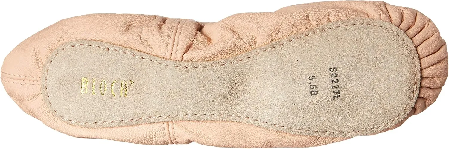 Bloch Girl's Dance Belle Full-Sole Leather Ballet Shoe/Slipper
