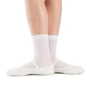 BLOCH - Prolite Ballet Shoe Childrens / Full Sole / Leather / White S0201G