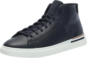 BOSS Men's Clint High Top Leather Sneaker