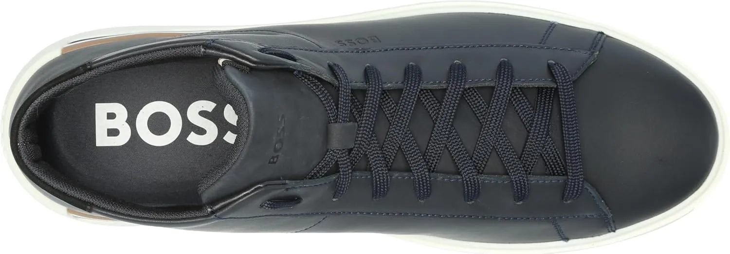 BOSS Men's Clint High Top Leather Sneaker