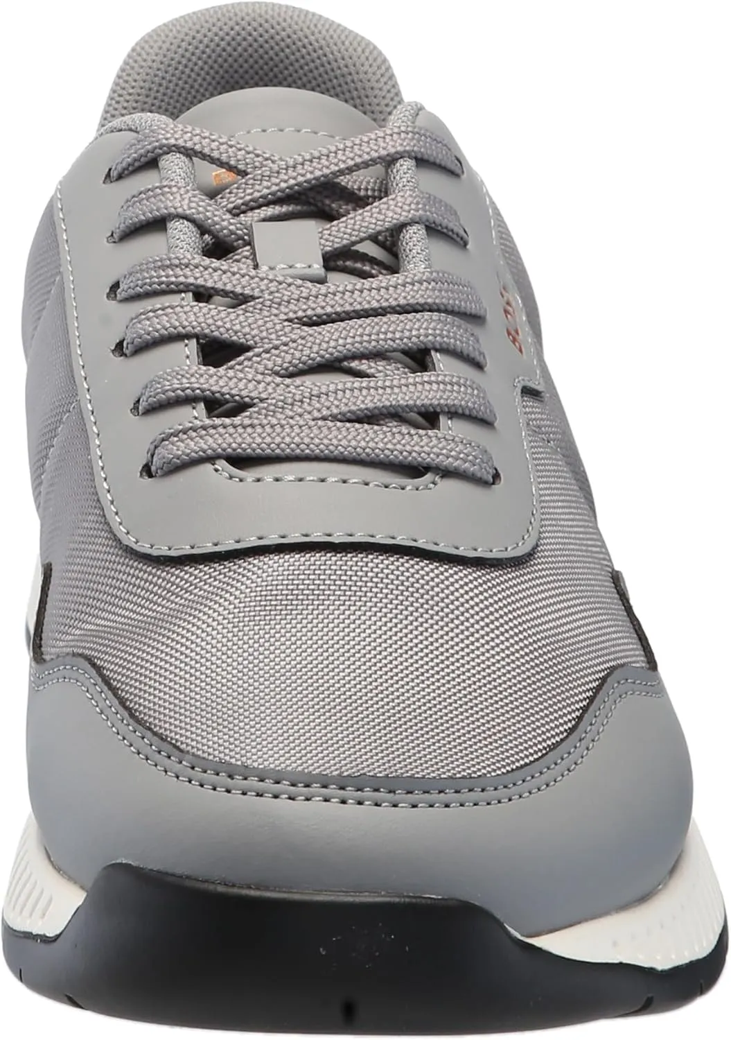 BOSS Men's Leather Mix Low Top Sneaker