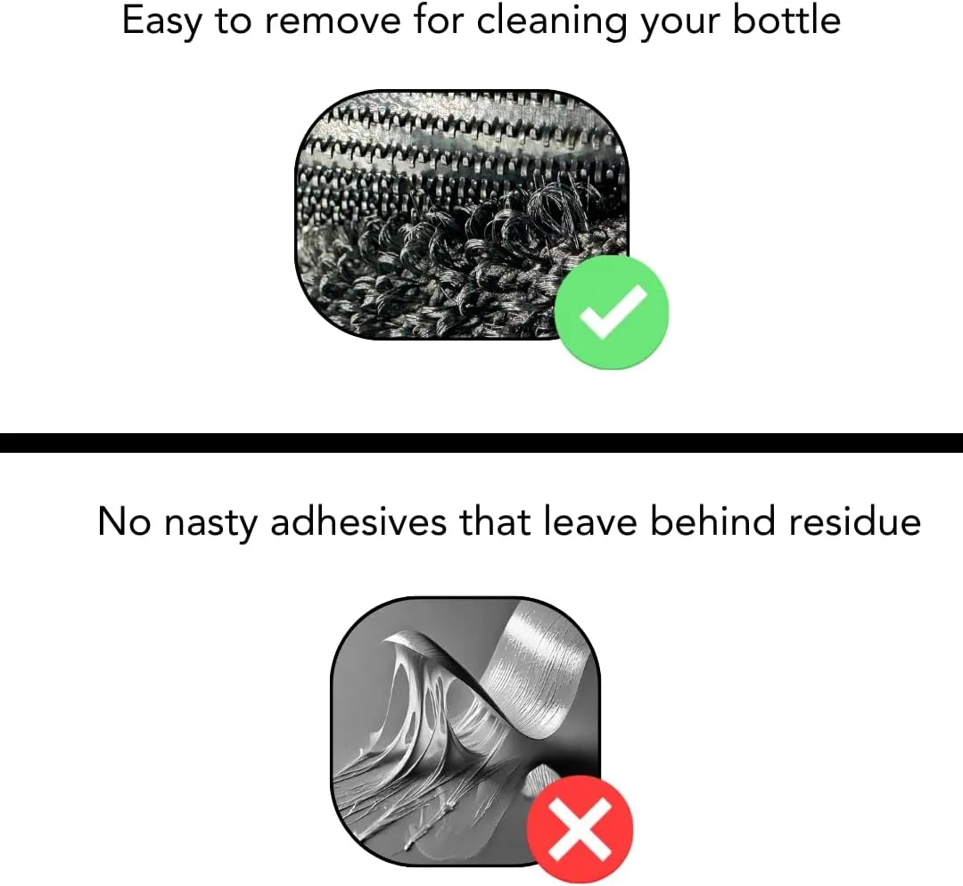 Bottle Beacon® Strap Holder – Compatible with Apple AirTag – Fits Stanley, Hydro Flask, Yeti, Nalgene Bottles (Mint)
