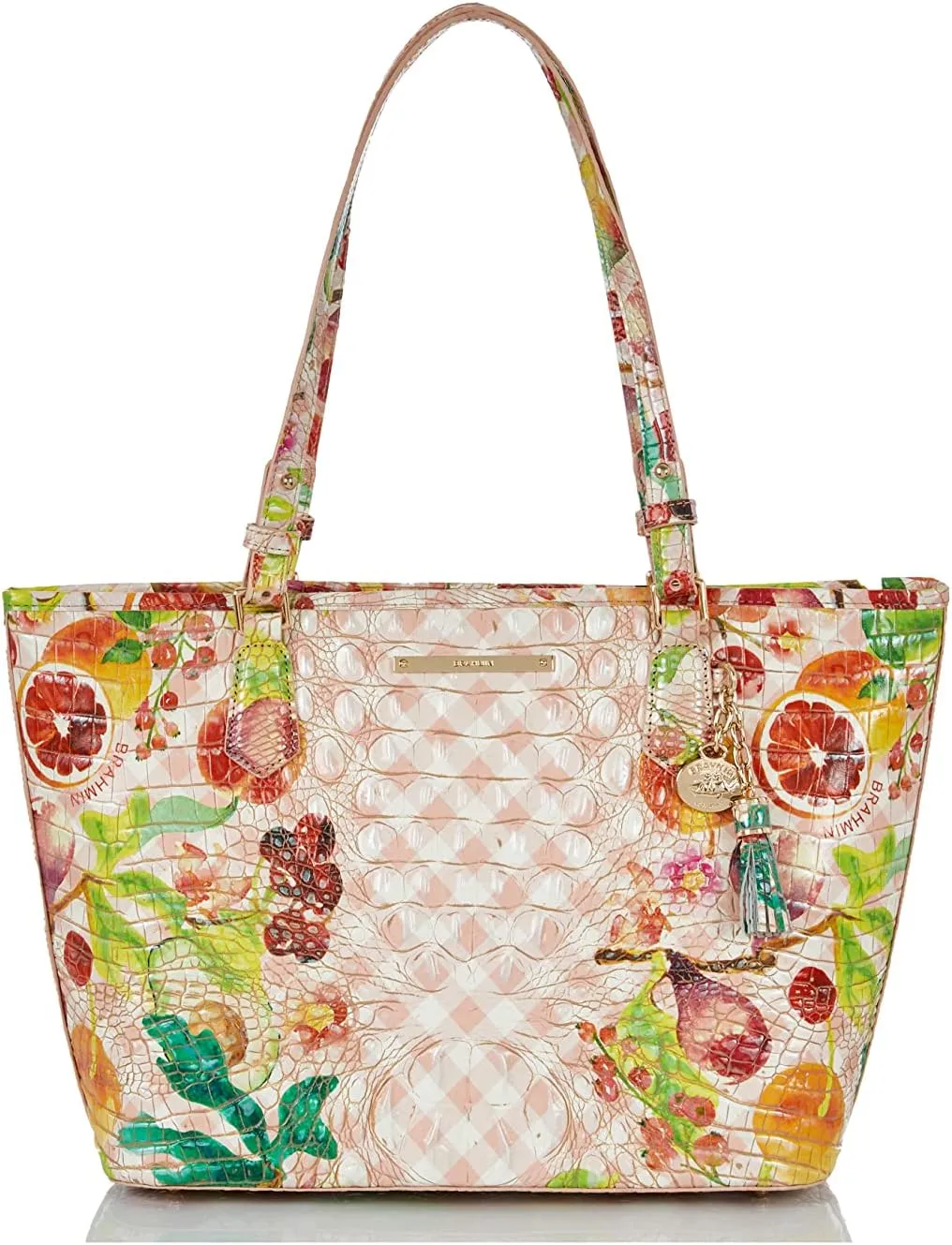 BRAHMIN Fruit Salad Ombre Melbourne Medium Asher