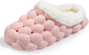 Bubble Slides, Slippers for Women Men Gym House Shower Bedroom Spa Massage Soft Non-slip Slippers, Unisex Shower Slide Shoes for Indoor Outdoor