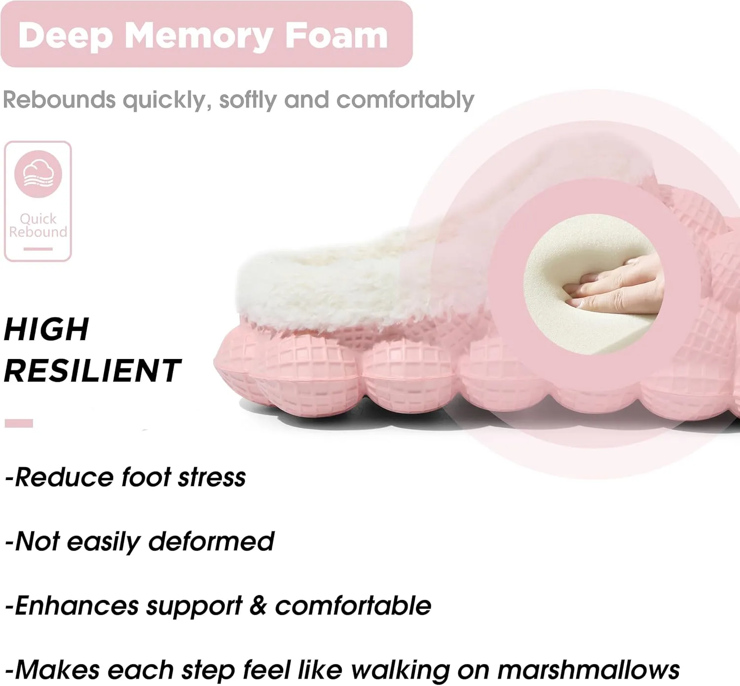 Bubble Slides, Slippers for Women Men Gym House Shower Bedroom Spa Massage Soft Non-slip Slippers, Unisex Shower Slide Shoes for Indoor Outdoor