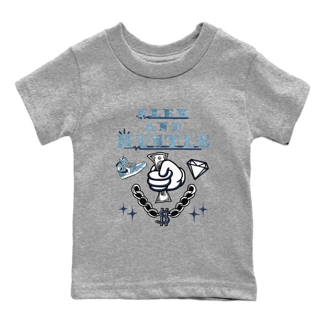 Budget-friendly And Kids Jordan SNRT 1 Tees - Hustle Denim Air Price-conscious Sneaker 2024 Flex