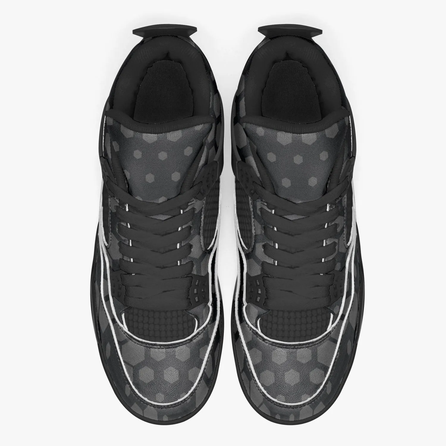 Camo Sneakers AJ4 Style | Stylish Black Hive