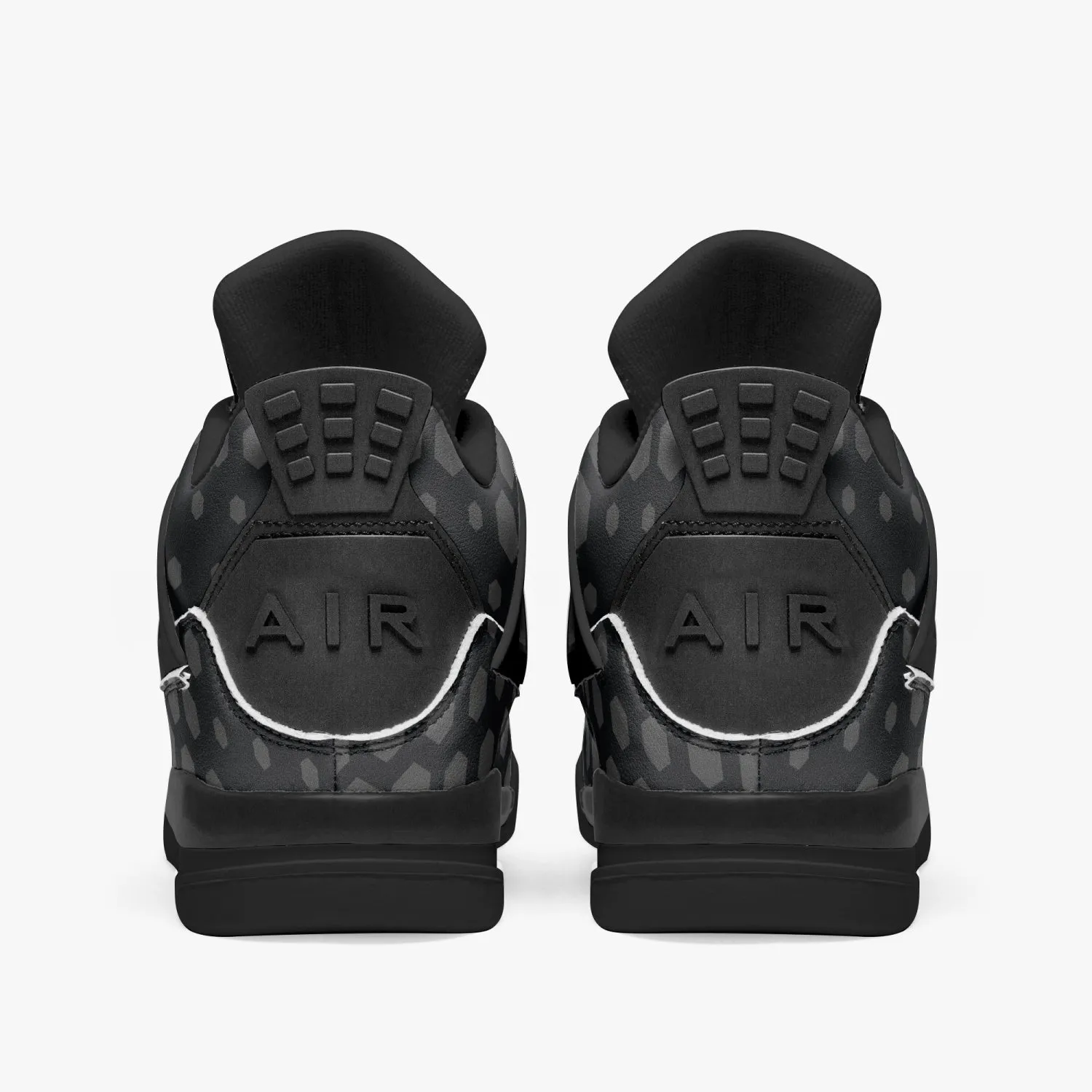 Camo Sneakers AJ4 Style | Stylish Black Hive