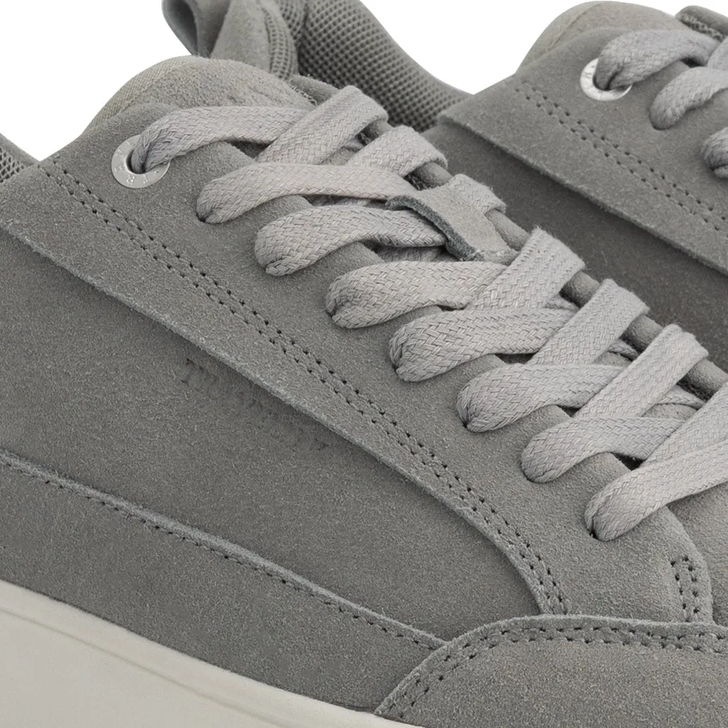 Carlisle - Suede sneaker - Women - Light grey