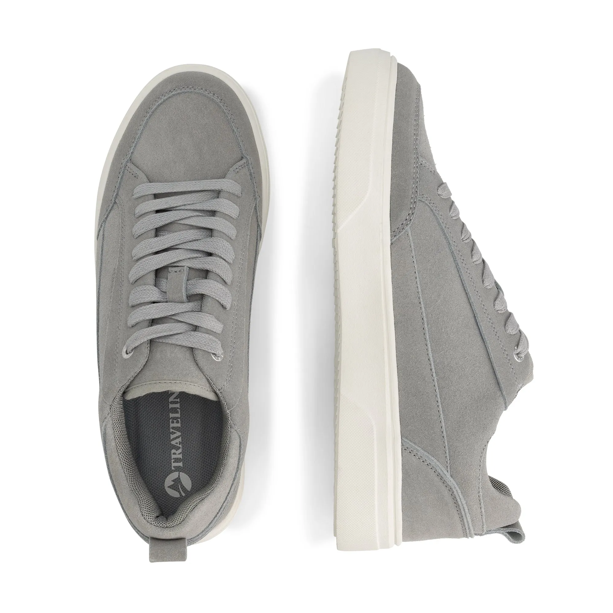 Carlisle - Suede sneaker - Women - Light grey
