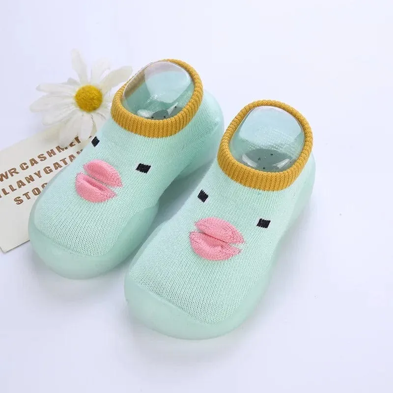 CARTOONY™ – Cozy Non-Slip Shoe Socks for Babies
