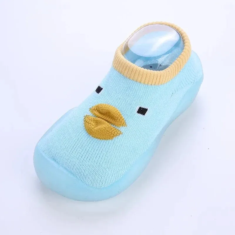 CARTOONY™ – Cozy Non-Slip Shoe Socks for Babies