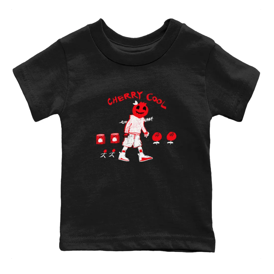 Cherry Jordan Air Kids Tees Dependable 12 Cool SNRT Cherry - Best-priced Sneaker