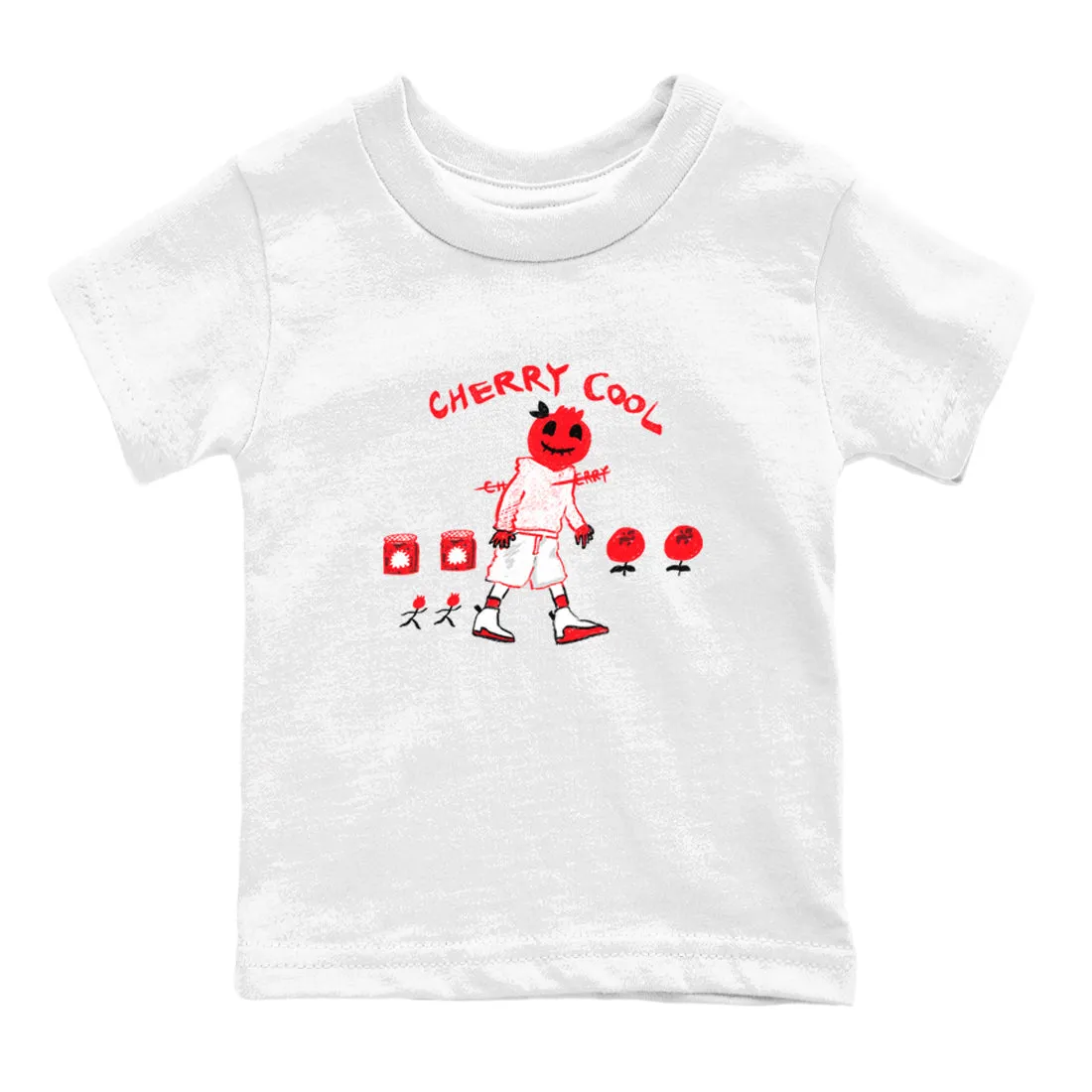 Cherry Jordan Air Kids Tees Dependable 12 Cool SNRT Cherry - Best-priced Sneaker