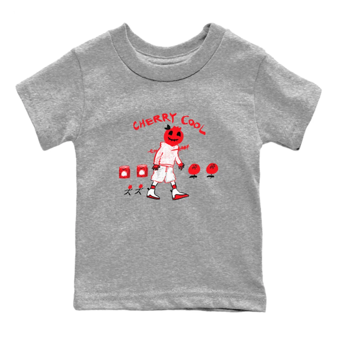 Cherry Jordan Air Kids Tees Dependable 12 Cool SNRT Cherry - Best-priced Sneaker