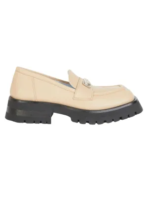 Chiara Ferragni Shoe Mocassino Eyestar Light Brown