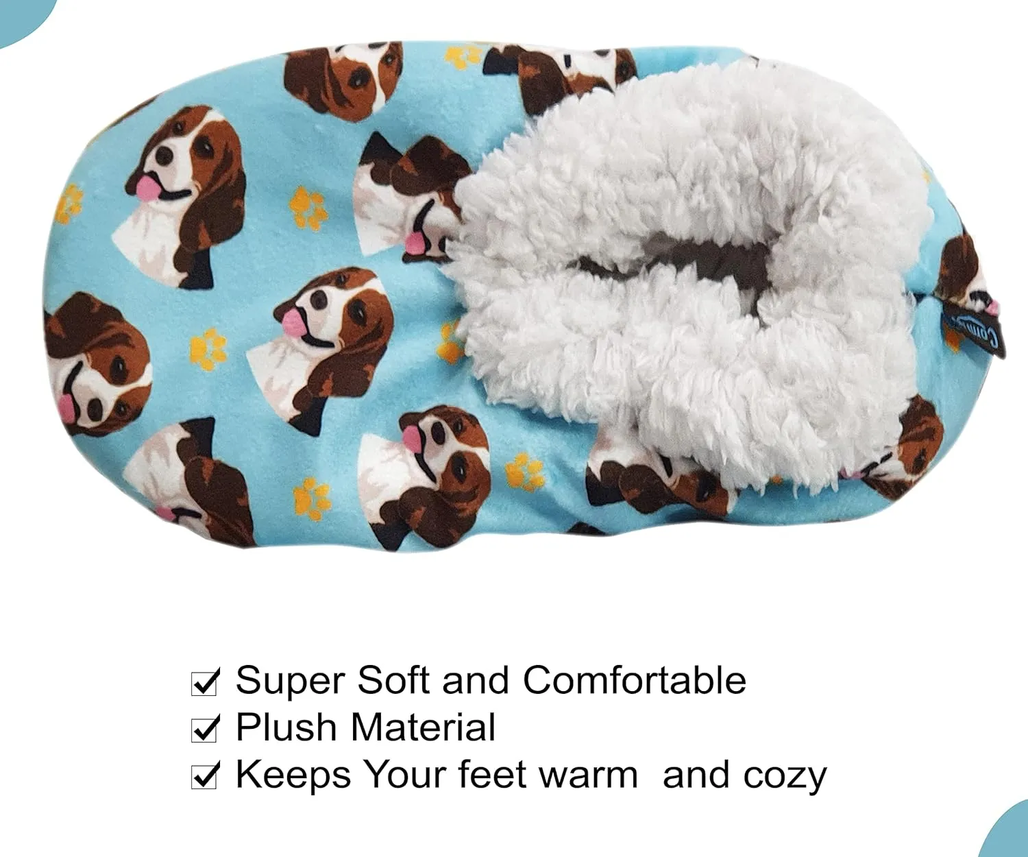 Chihuahua Super Soft Womens Slippers - One Size Fits Most - Cozy House Slippers - Non Skid Bottom - perfect for Chihuahua gifts
