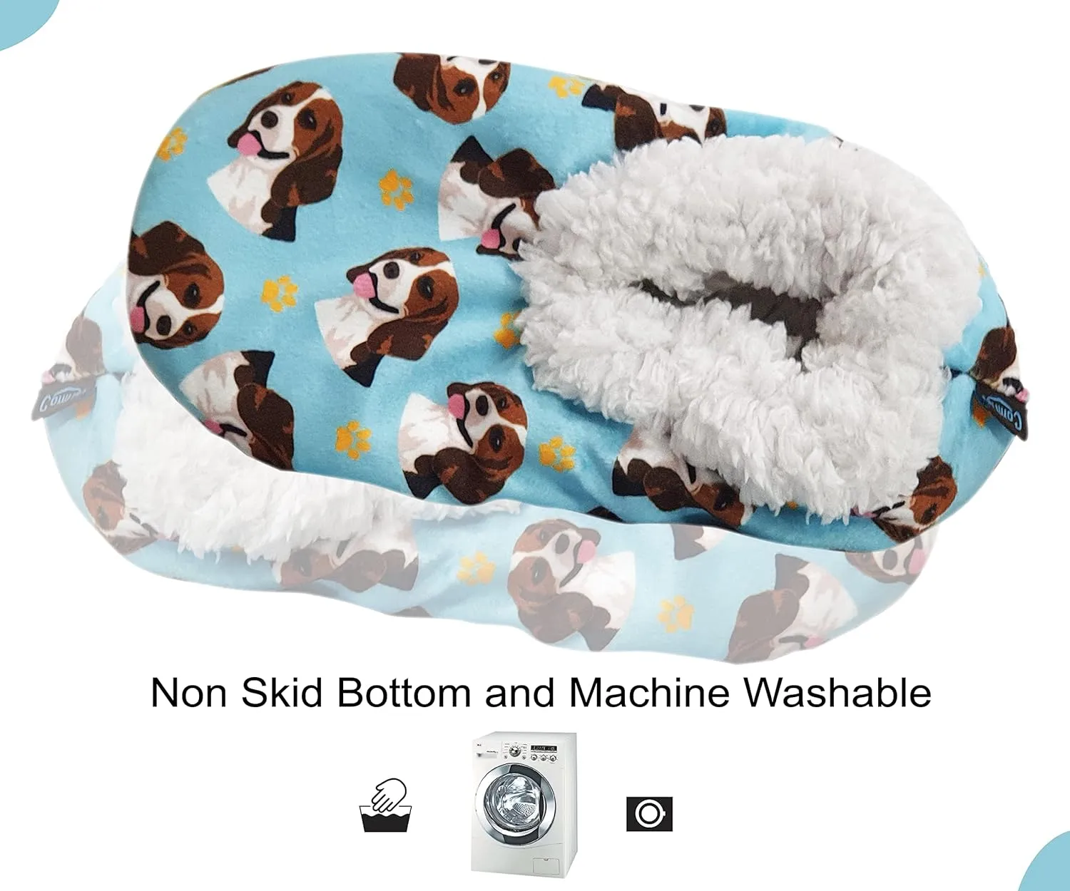Chihuahua Super Soft Womens Slippers - One Size Fits Most - Cozy House Slippers - Non Skid Bottom - perfect for Chihuahua gifts