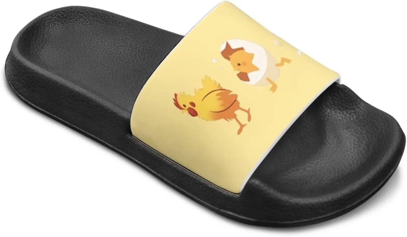 Children Slide Sandals Soft Anti-Skid Sandal Comfort Lightweight Slip On Summer Slippers for Beach Pool