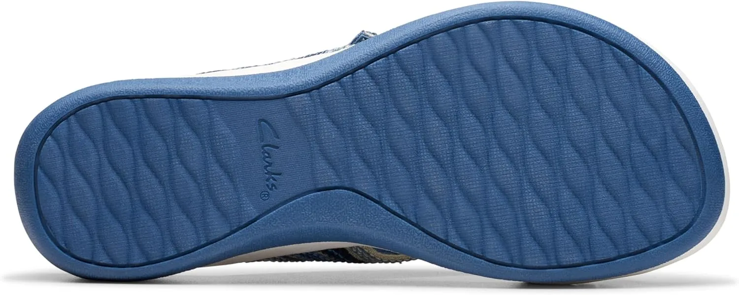 Clarks Women's Arla Wave Slide Sandal