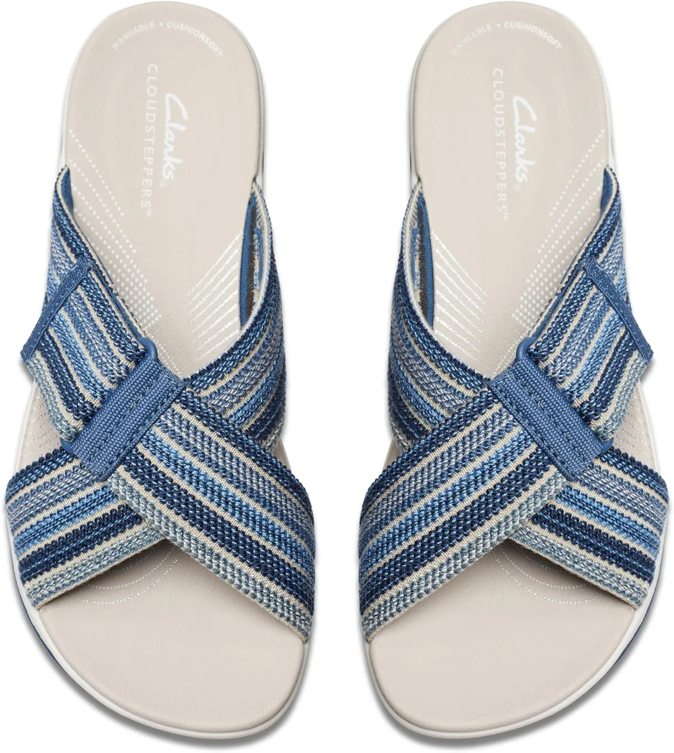 Clarks Women's Arla Wave Slide Sandal