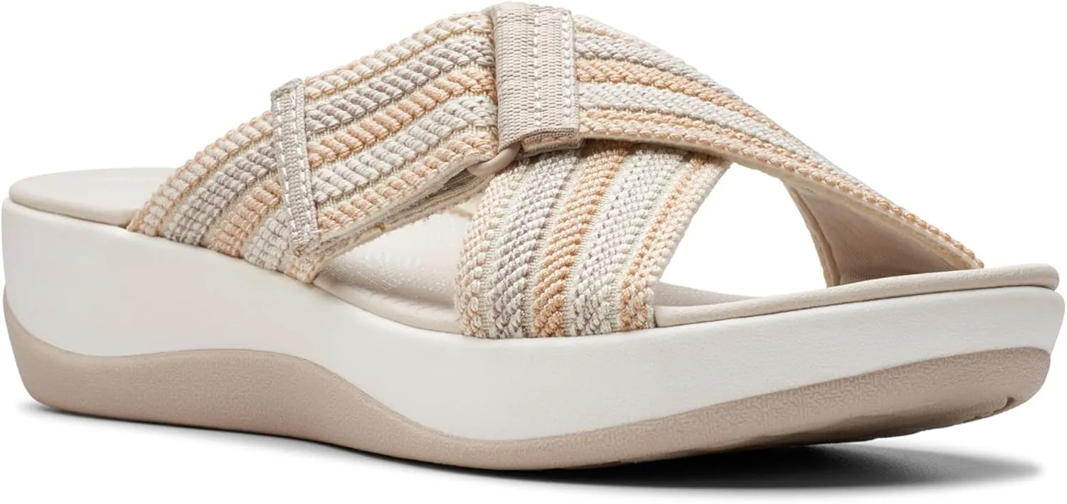 Clarks Women's Arla Wave Slide Sandal