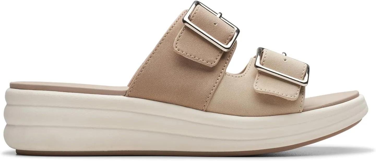 Clarks Women's Drift Buckle Slide Sandal