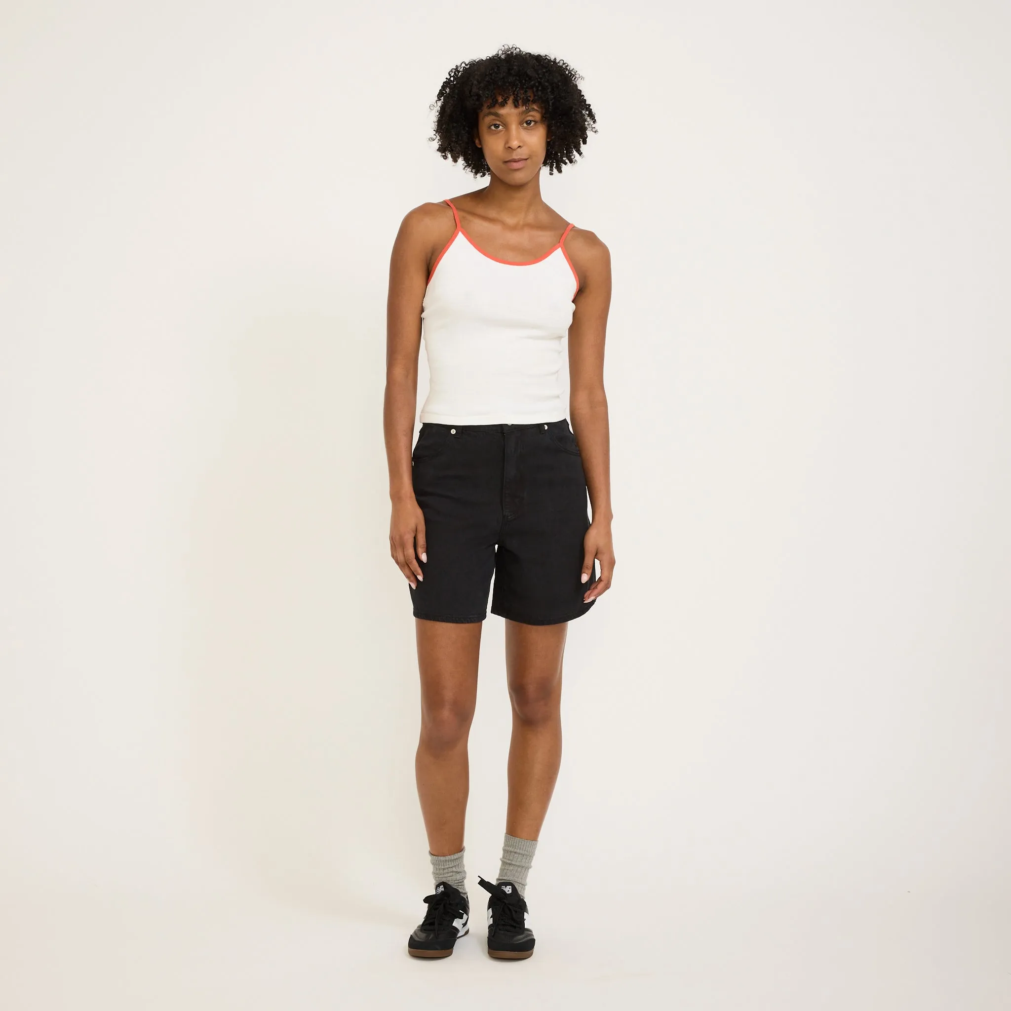 Classic Ballet Camisole White/Cherry