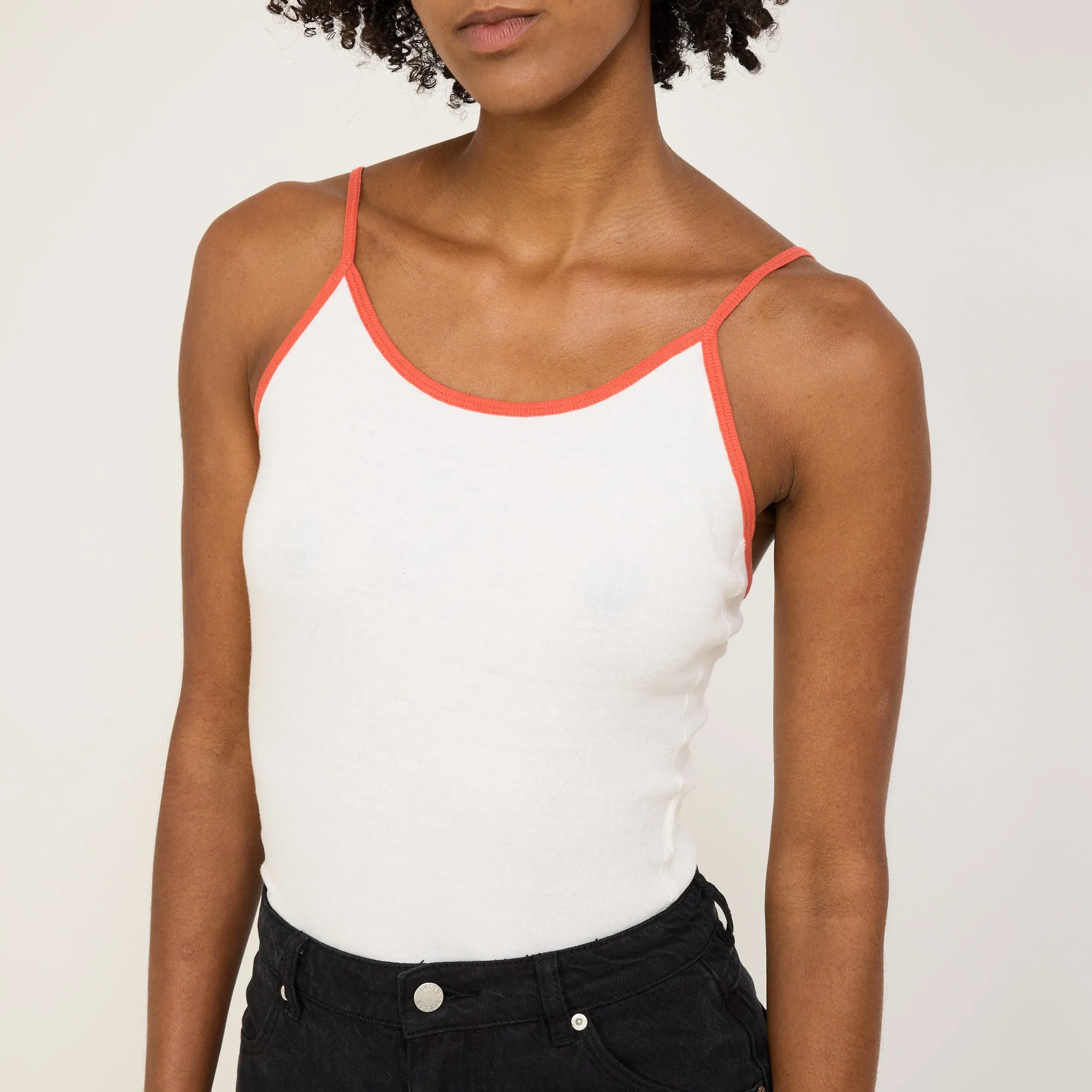 Classic Ballet Camisole White/Cherry