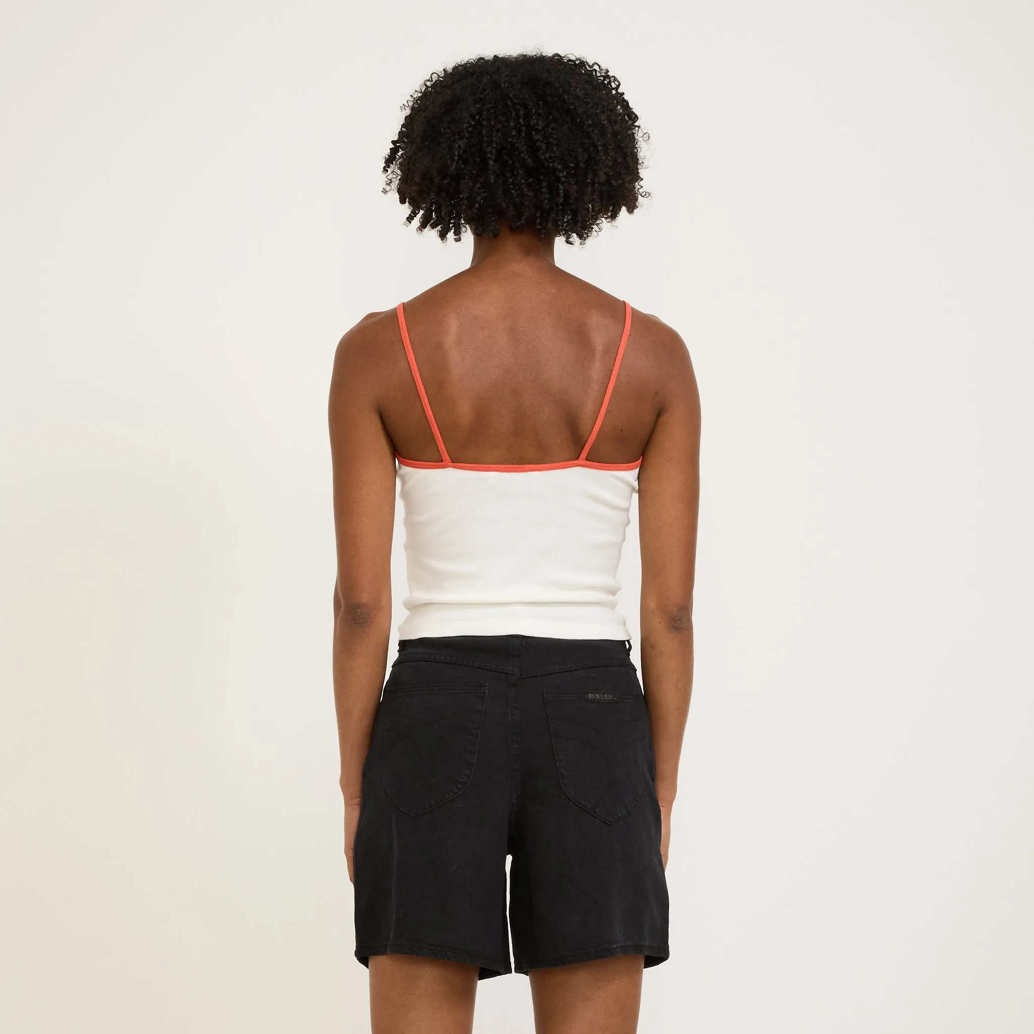 Classic Ballet Camisole White/Cherry