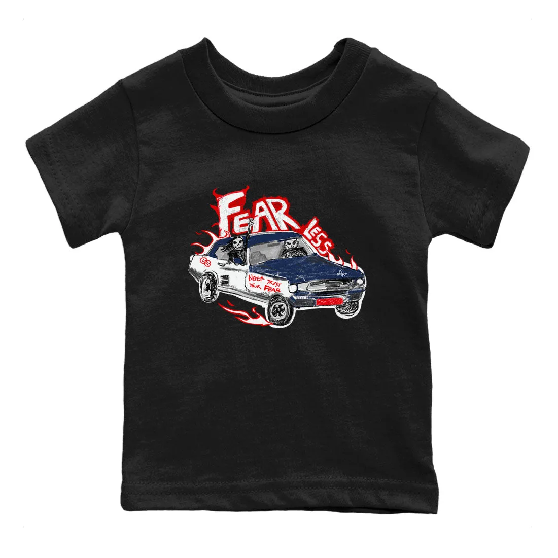 Classic SNRT Navy Tees Timeless Air White Jordan And Fearless 6 Car - Kids Sneaker Midnight